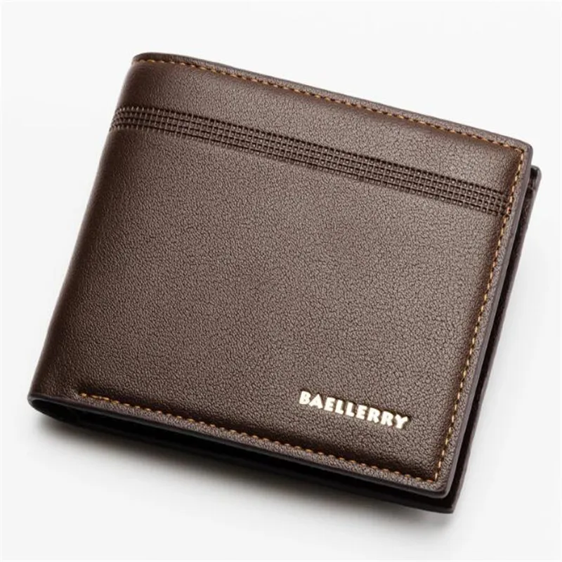 Interior Design Id - Genuine Leather Men Wallets Short Design