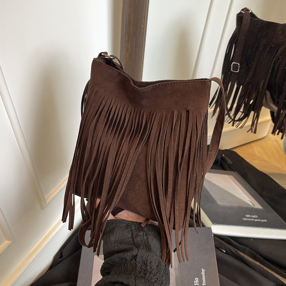 Interior Design Vintage Style - Retro Tassel Saddle Bag Vintage Style