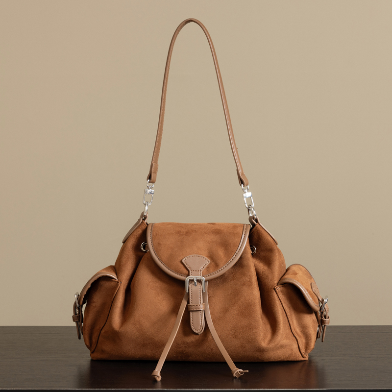 Interior Design Vintage Style - England Style Faux Suede Bags For