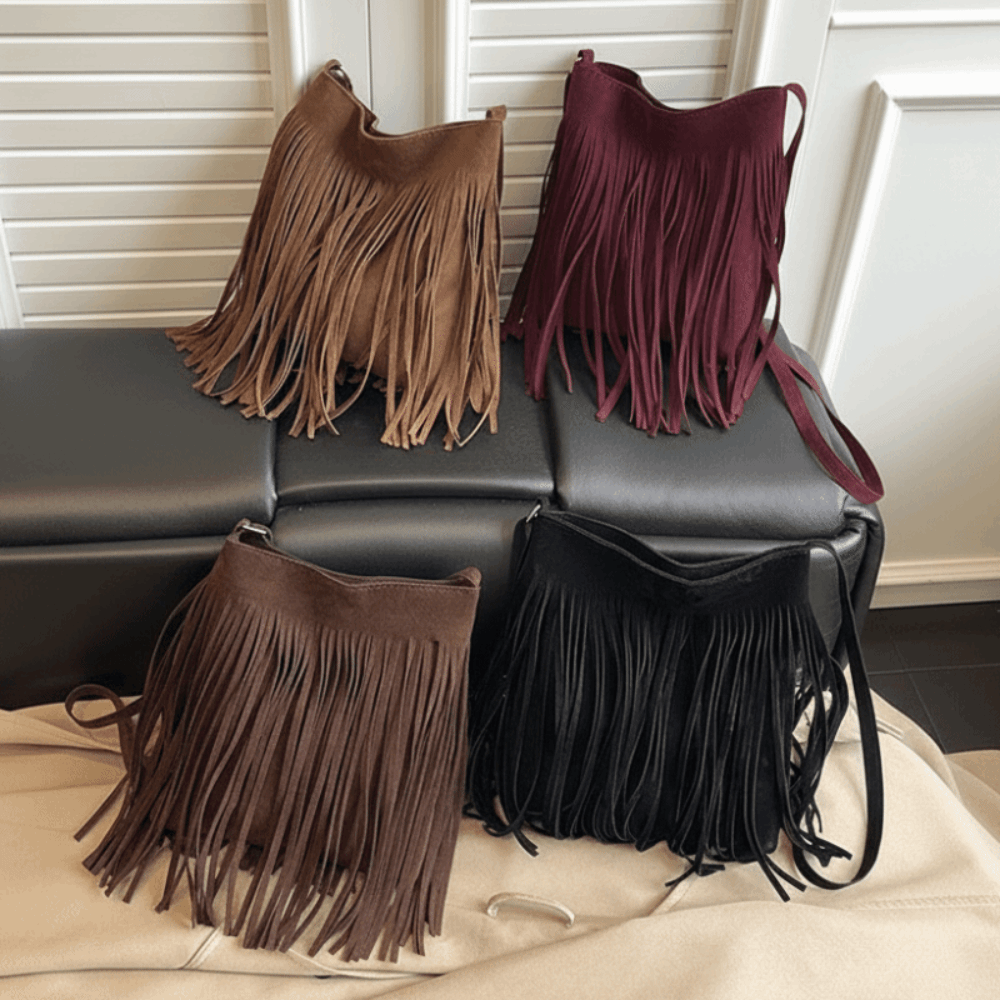 Retro Tassel Saddle Bag Vintag - Interior Design Vintage Style recension och pris
