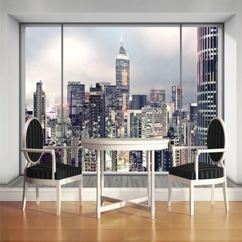 New York Sunrise 3D Window Cit - Interior Design New York recension och pris