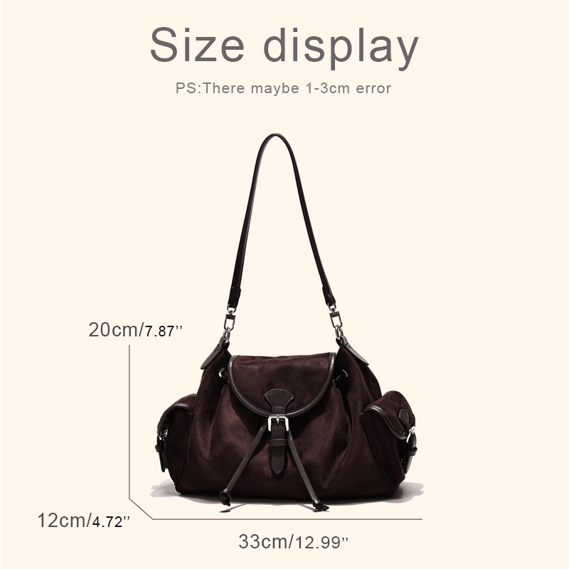England Style Faux Suede Bags  - Interior Design Vintage Style recension och pris