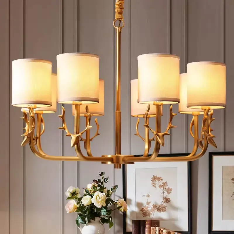 Copper Chandelier for Living R - Interior Design Kitchen And Living Room recension och pris