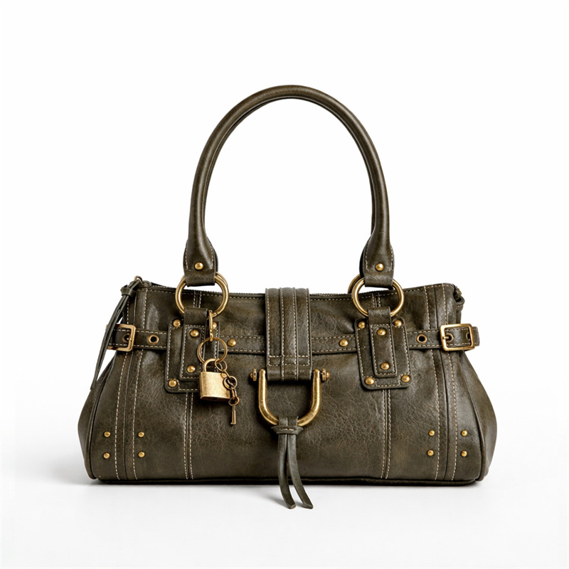 New Trendy Vintage Rivet Tote  - Interior Design Vintage Style recension och pris