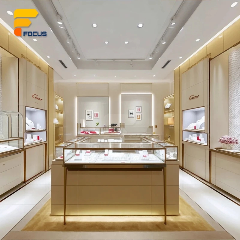 custom.Luxury Jewelry Shop Des - Interior Design Lighting Layout recension och pris