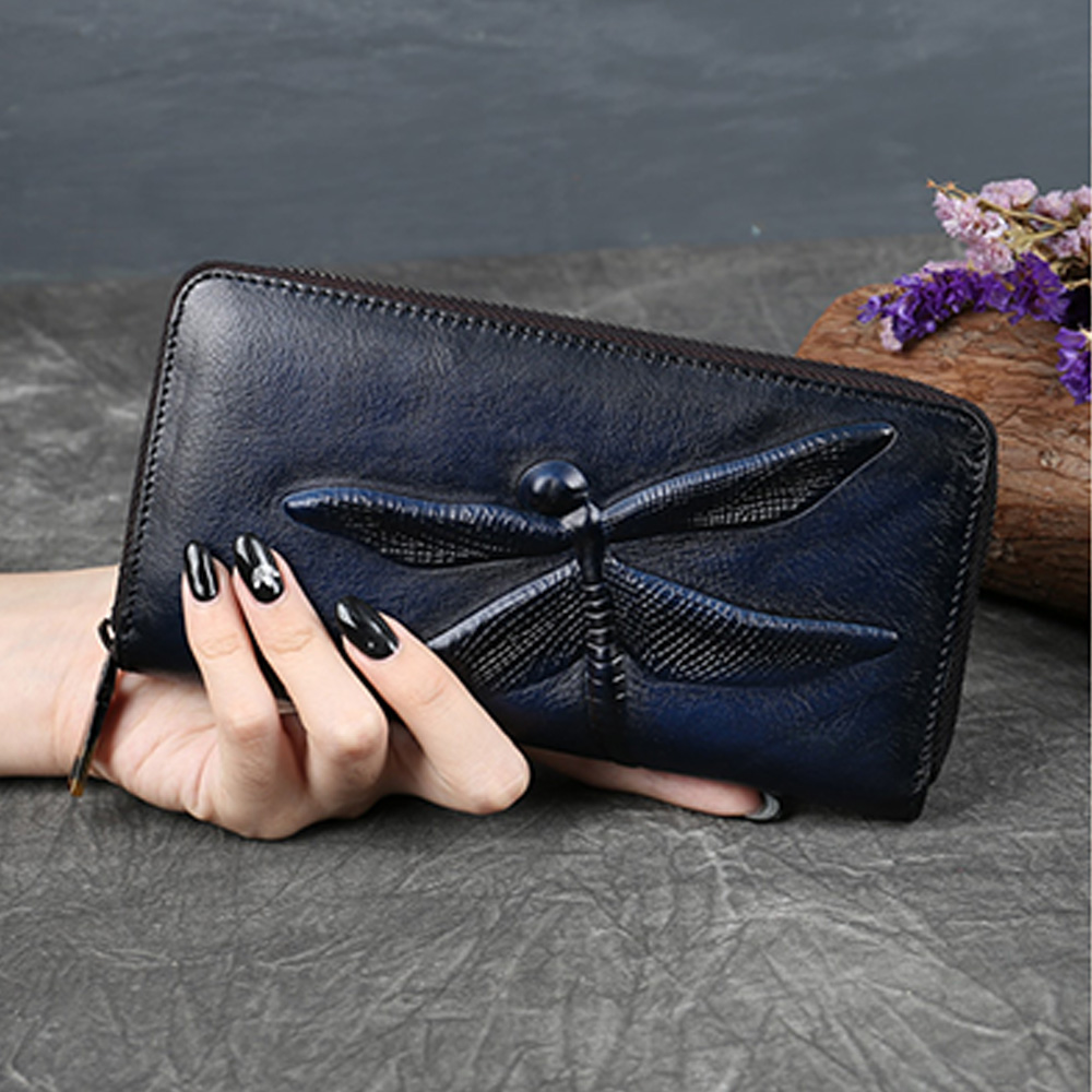 Women Long Wallet Zipper Purse - Interior Design Id recension och pris