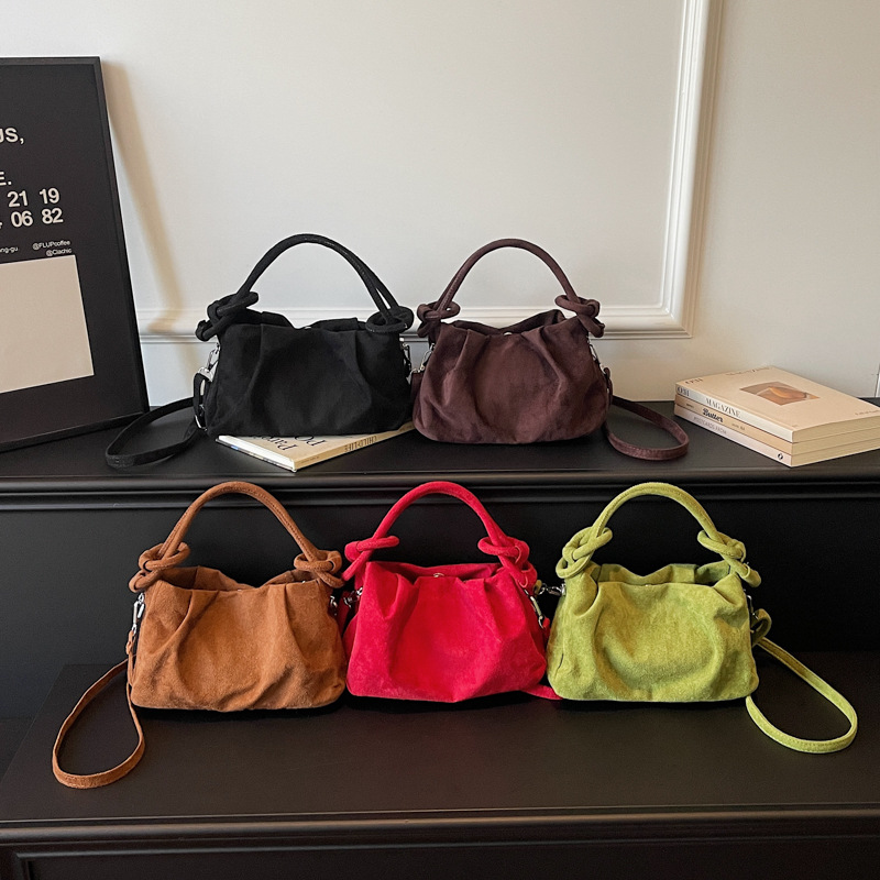 Ruched Cloud Bag Women Knot Ha - Interior Design Vintage Style recension och pris