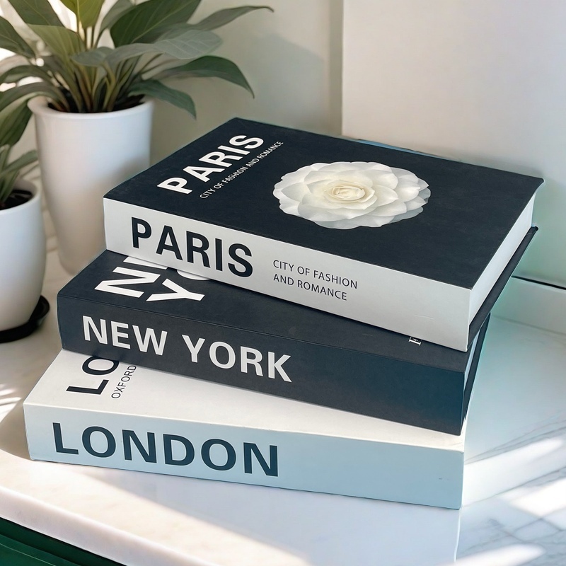 Luxury Fake Book Storage Box P - Interior Design New York recension och pris