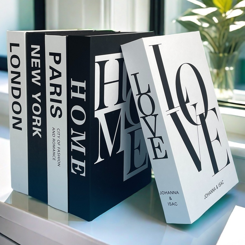 Luxury Fake Book Storage Box P - Interior Design New York recension och pris